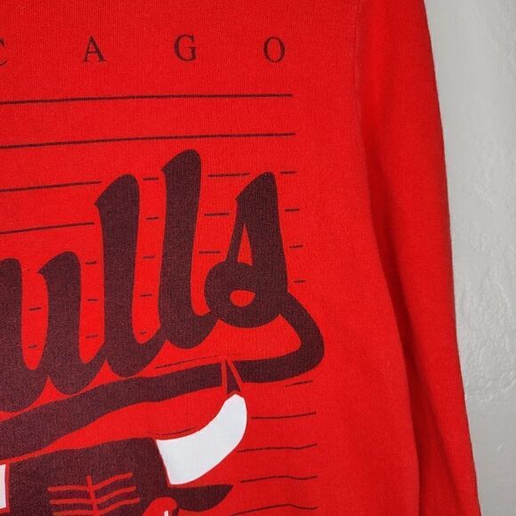 We Love Fine Chicago Bulls Crew Neck Sports Pull Over - Picture 7 of 9